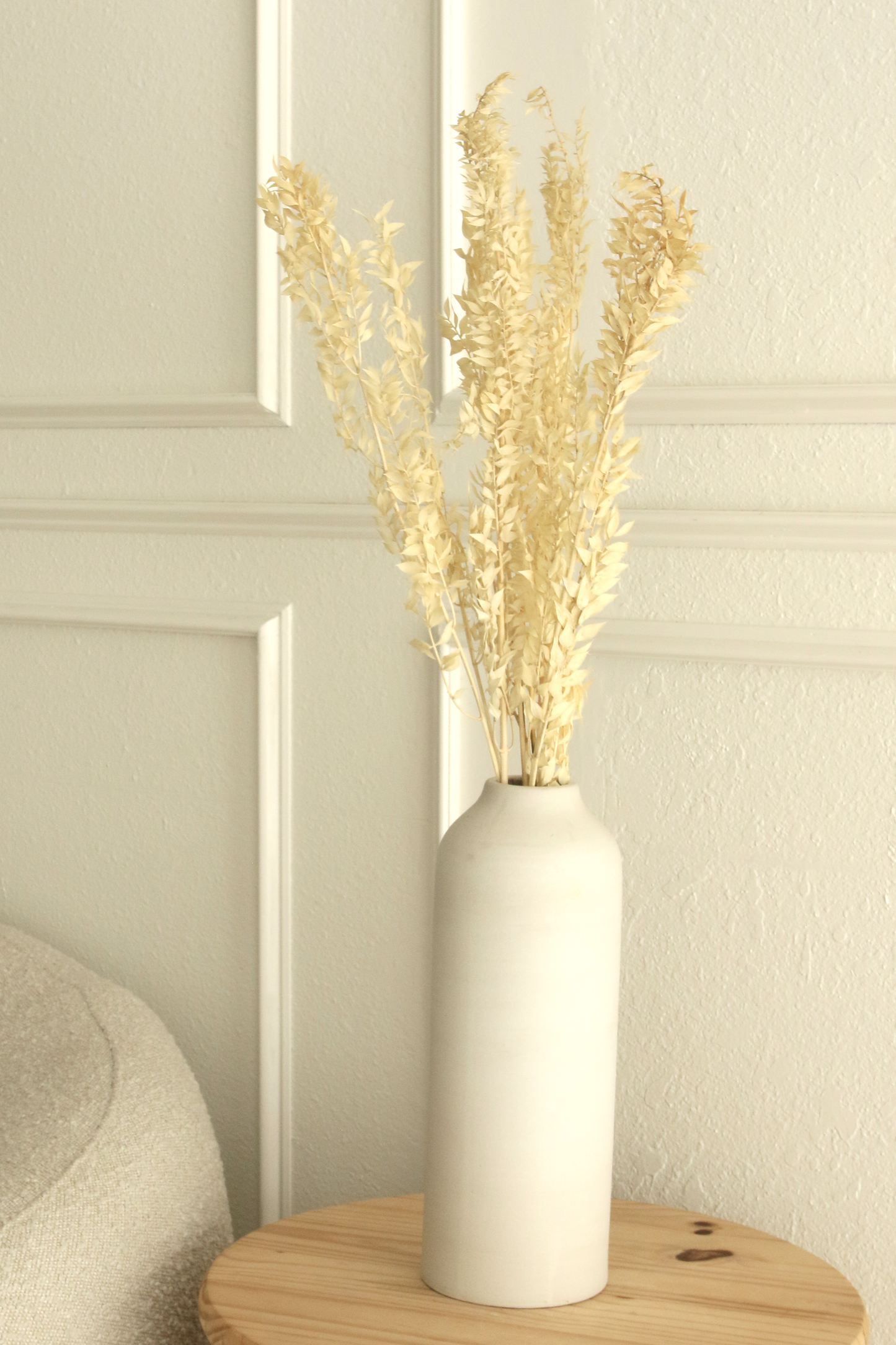 Dried and Preserved Ivory Ruscus