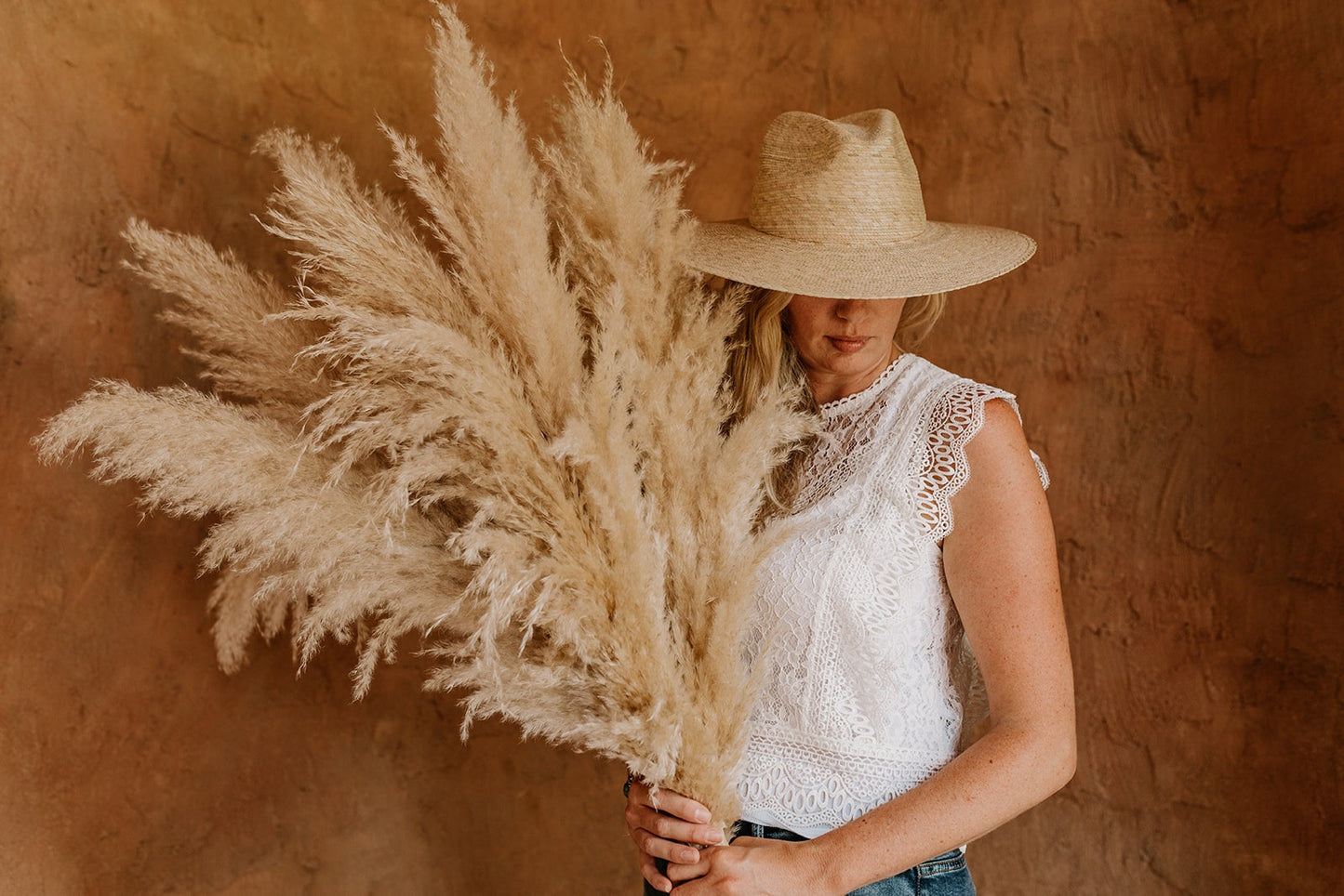 Pampas Grass - X-Large 4 FT Natural Fluffy