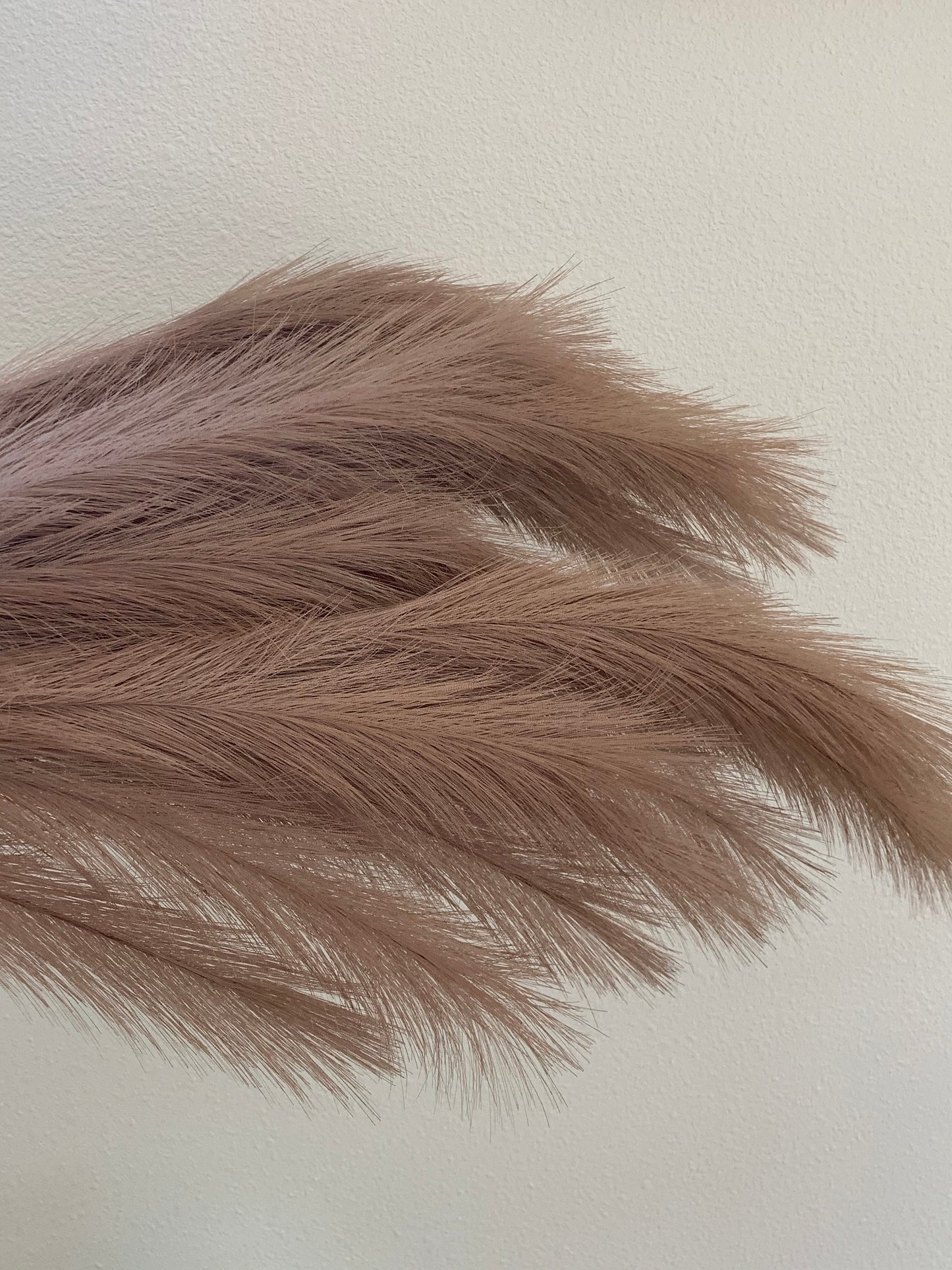 Large Faux Pampas Grass Artificial - Brown