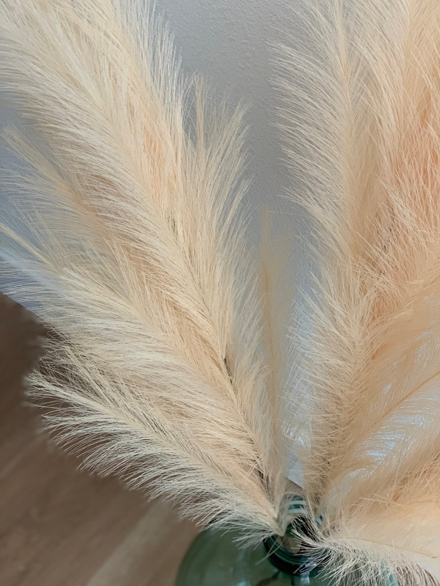 Large Faux Pampas Grass Artificial - Ivory