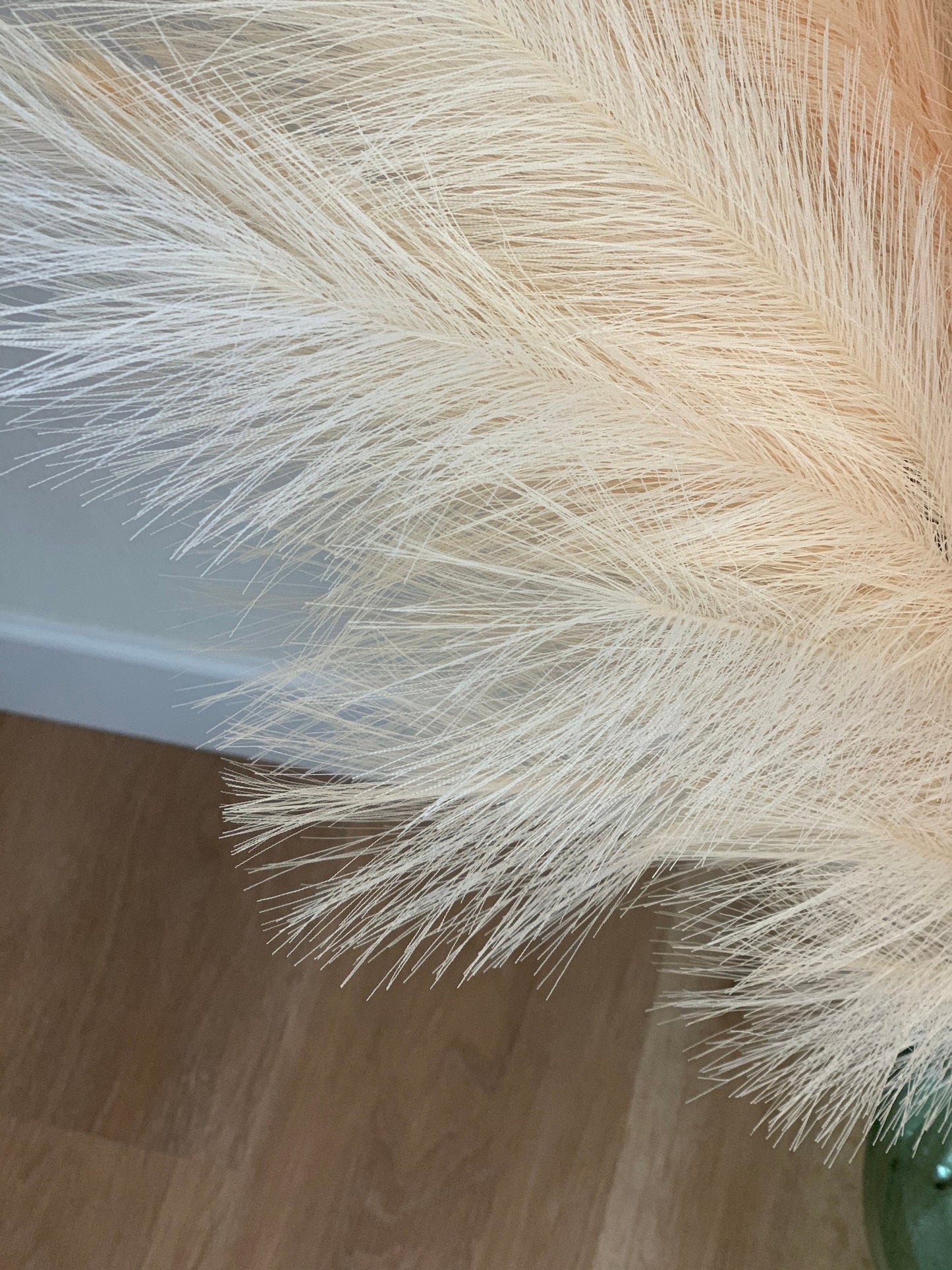 Large Faux Pampas Grass Artificial - Ivory