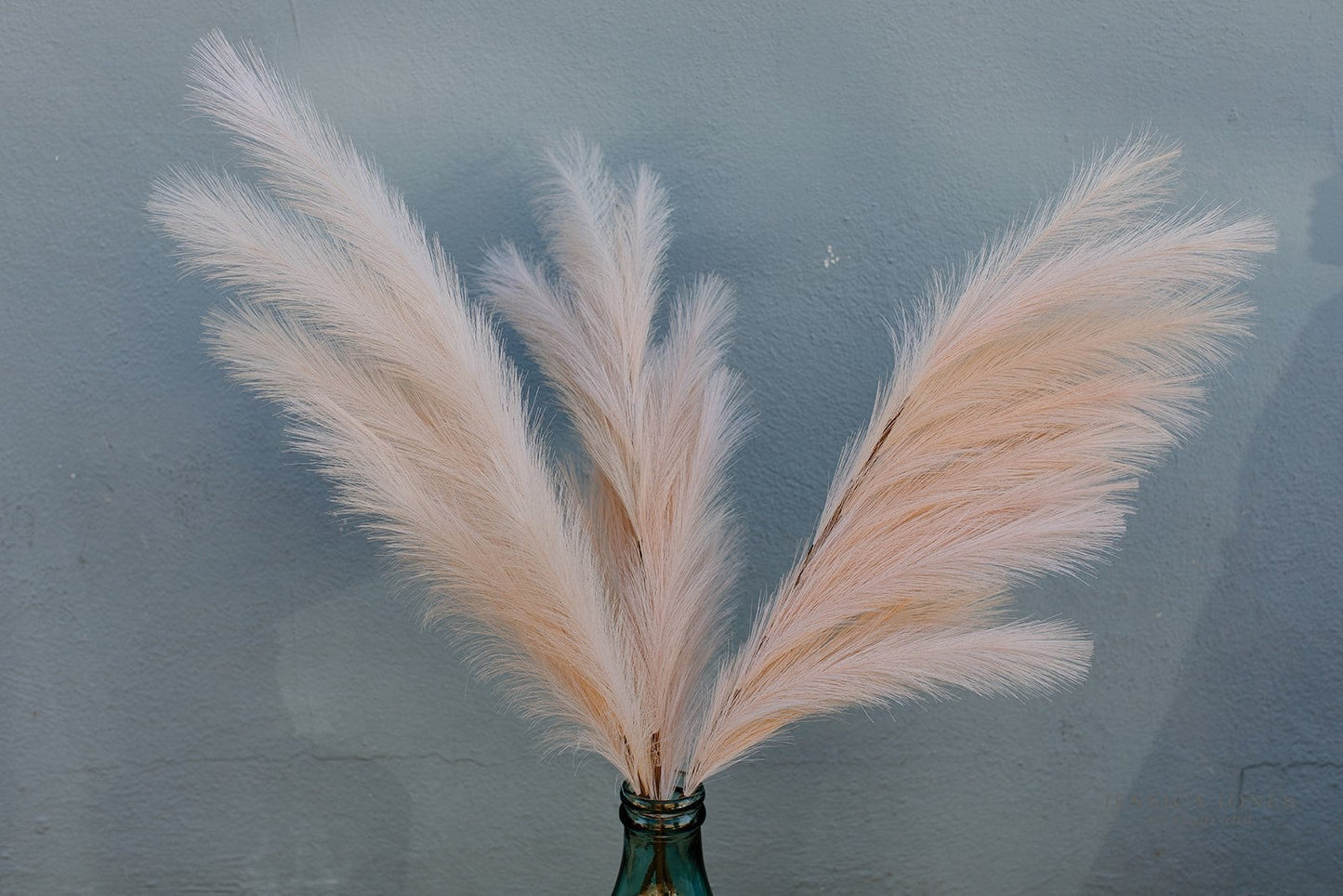 Large Faux Pampas Grass Artificial - Champagne Rose