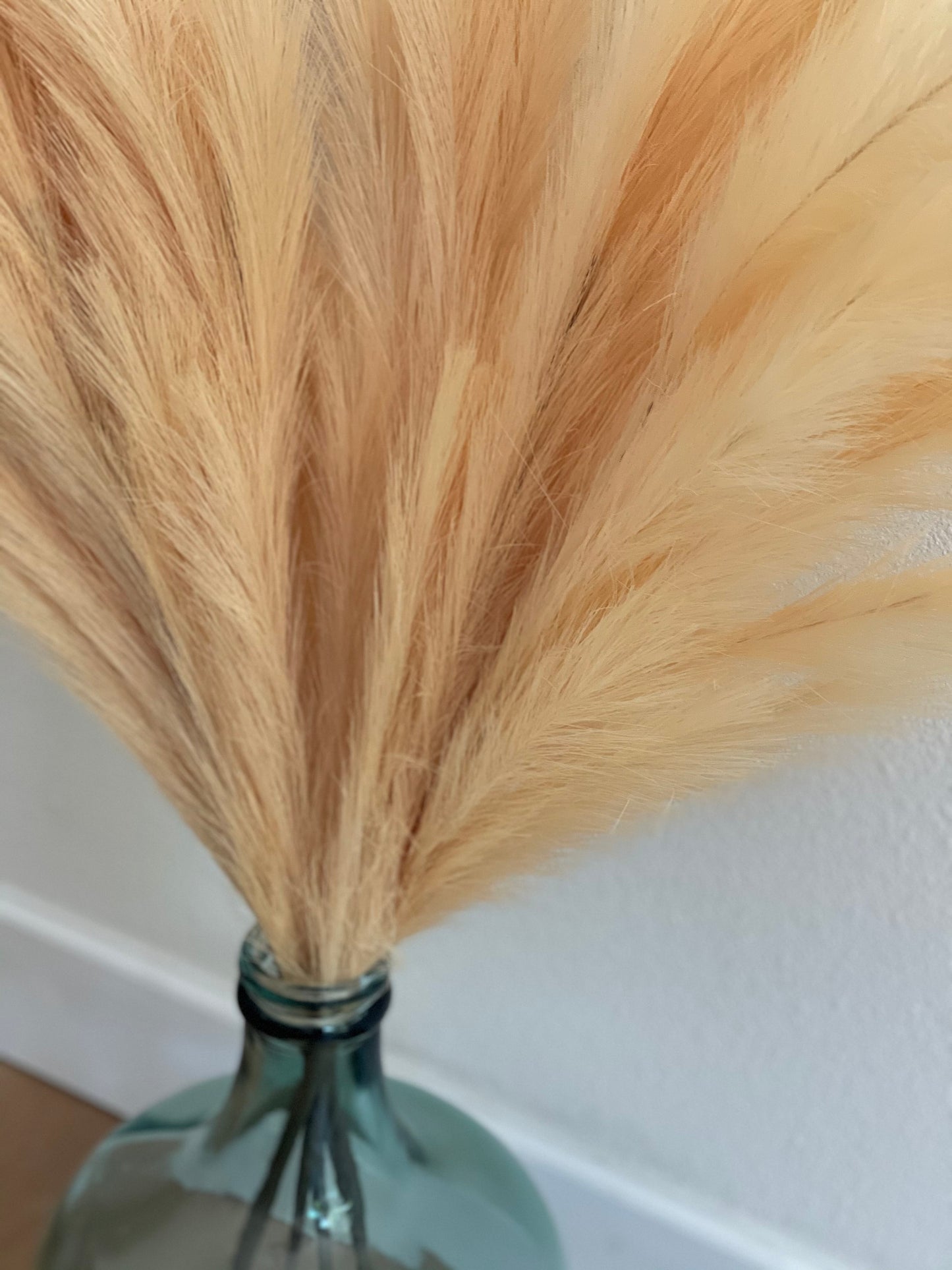 Large Faux Pampas Grass Artificial - Golden Sunset