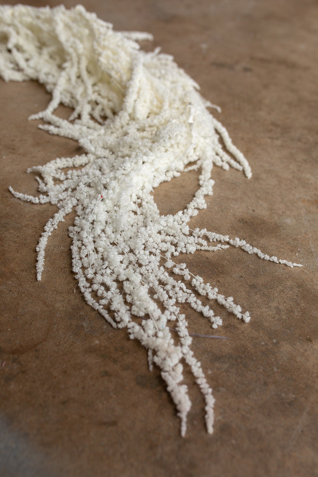 Hanging Amaranthus - White