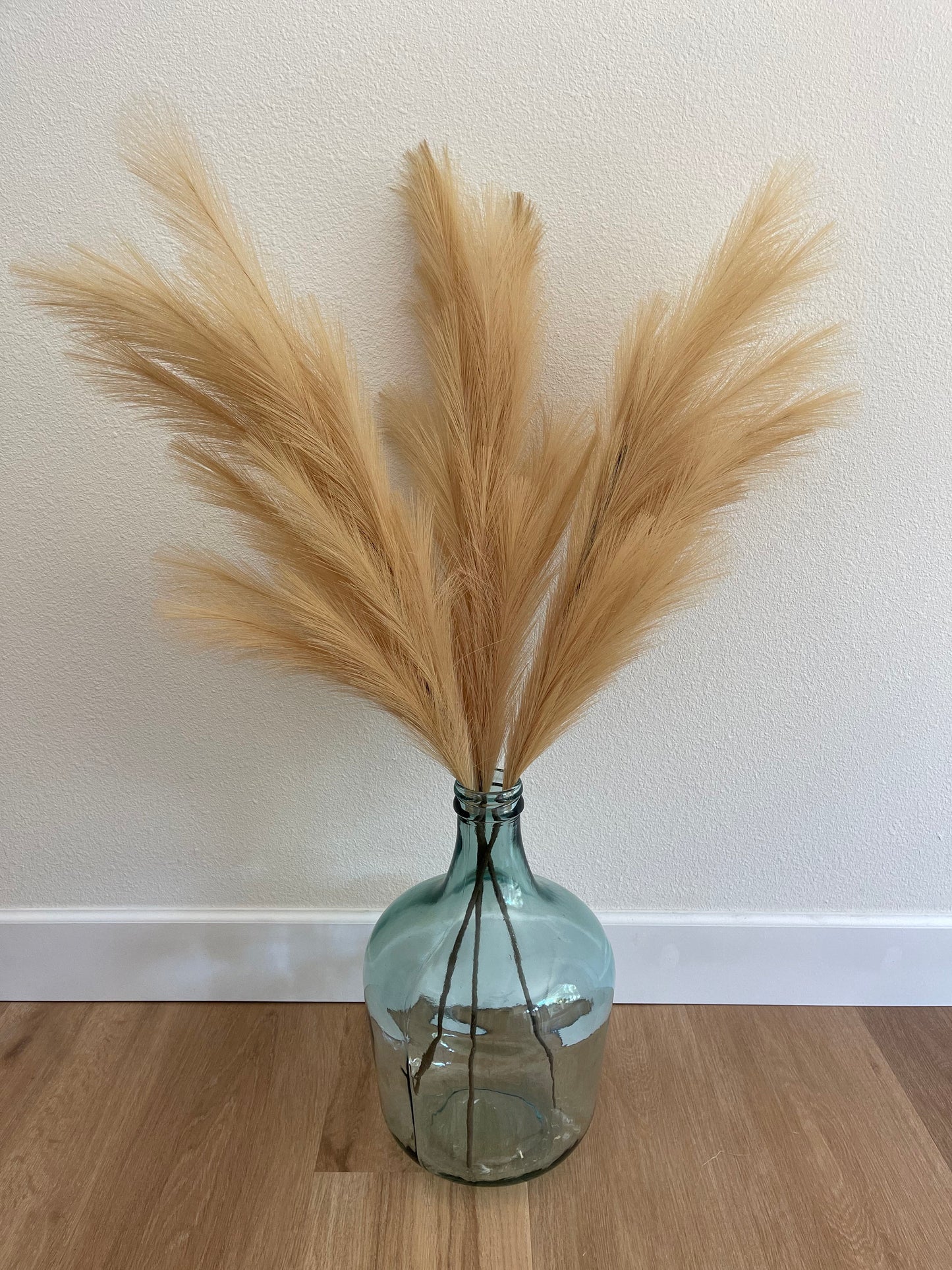 Large Faux Pampas Grass Artificial - Butterscotch