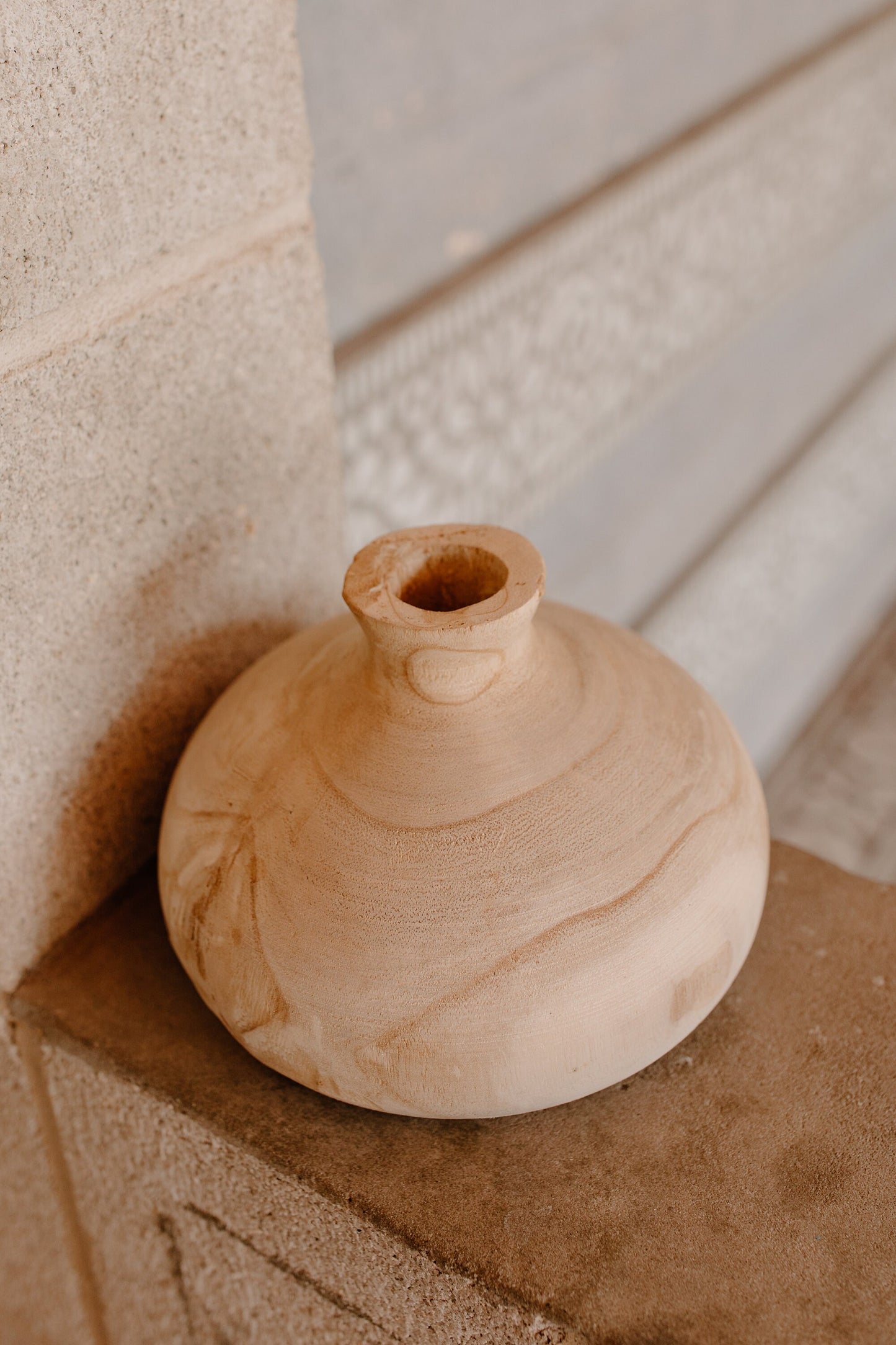 Paulownia Wood Vase