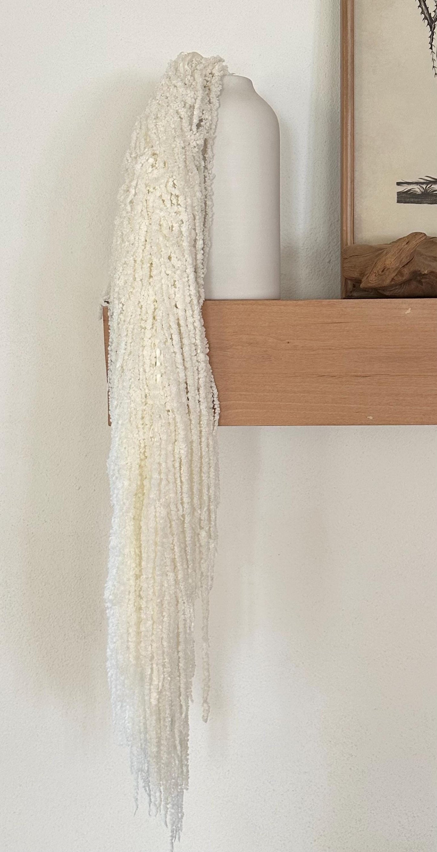 Hanging Amaranthus - White