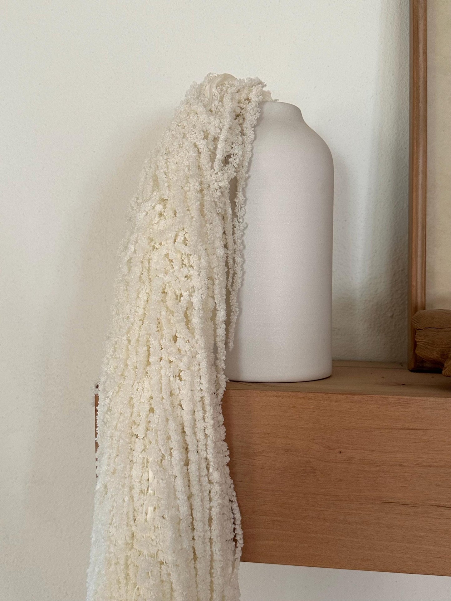 Hanging Amaranthus - White