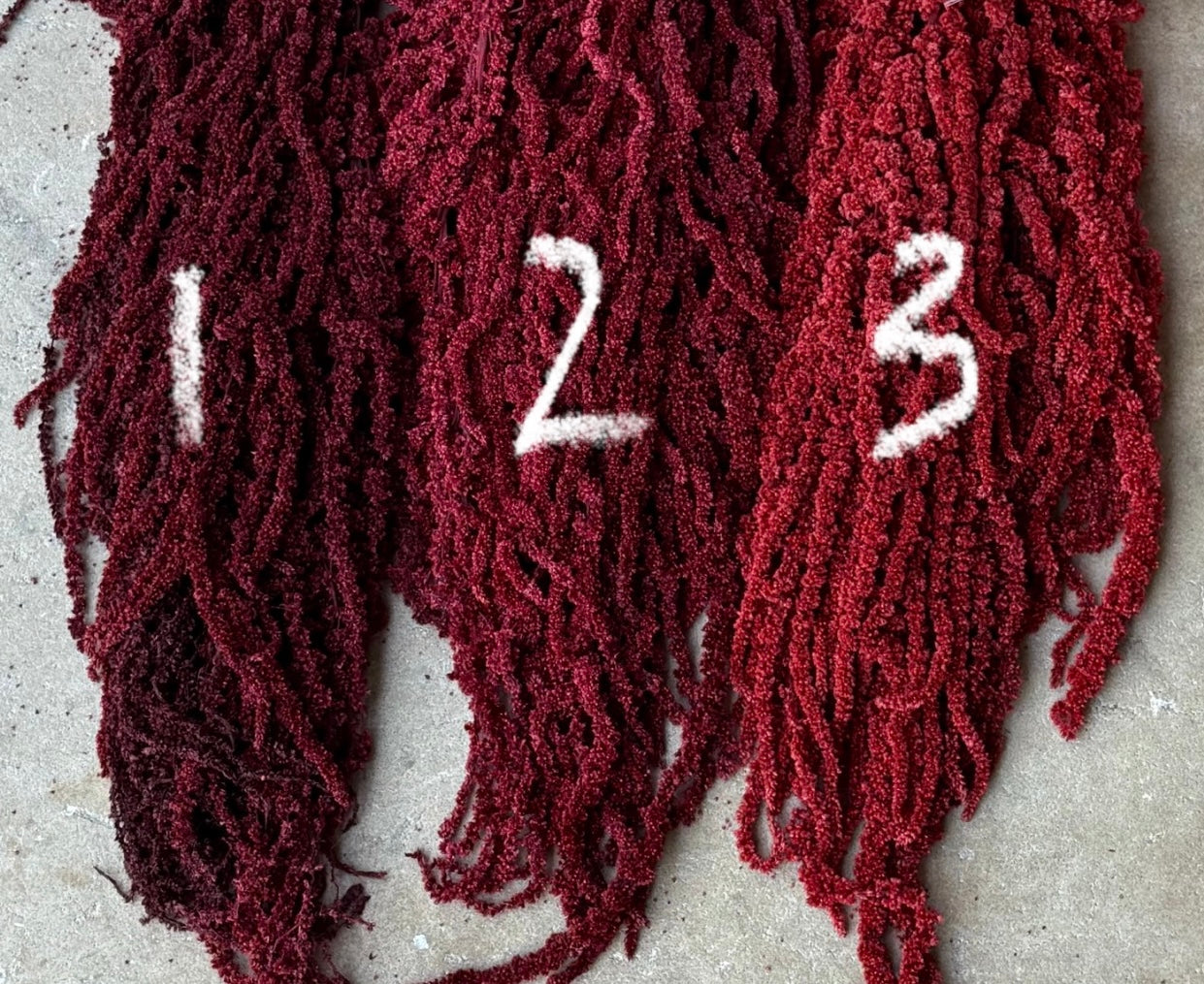 Hanging Amaranthus - Brick/Deep Red