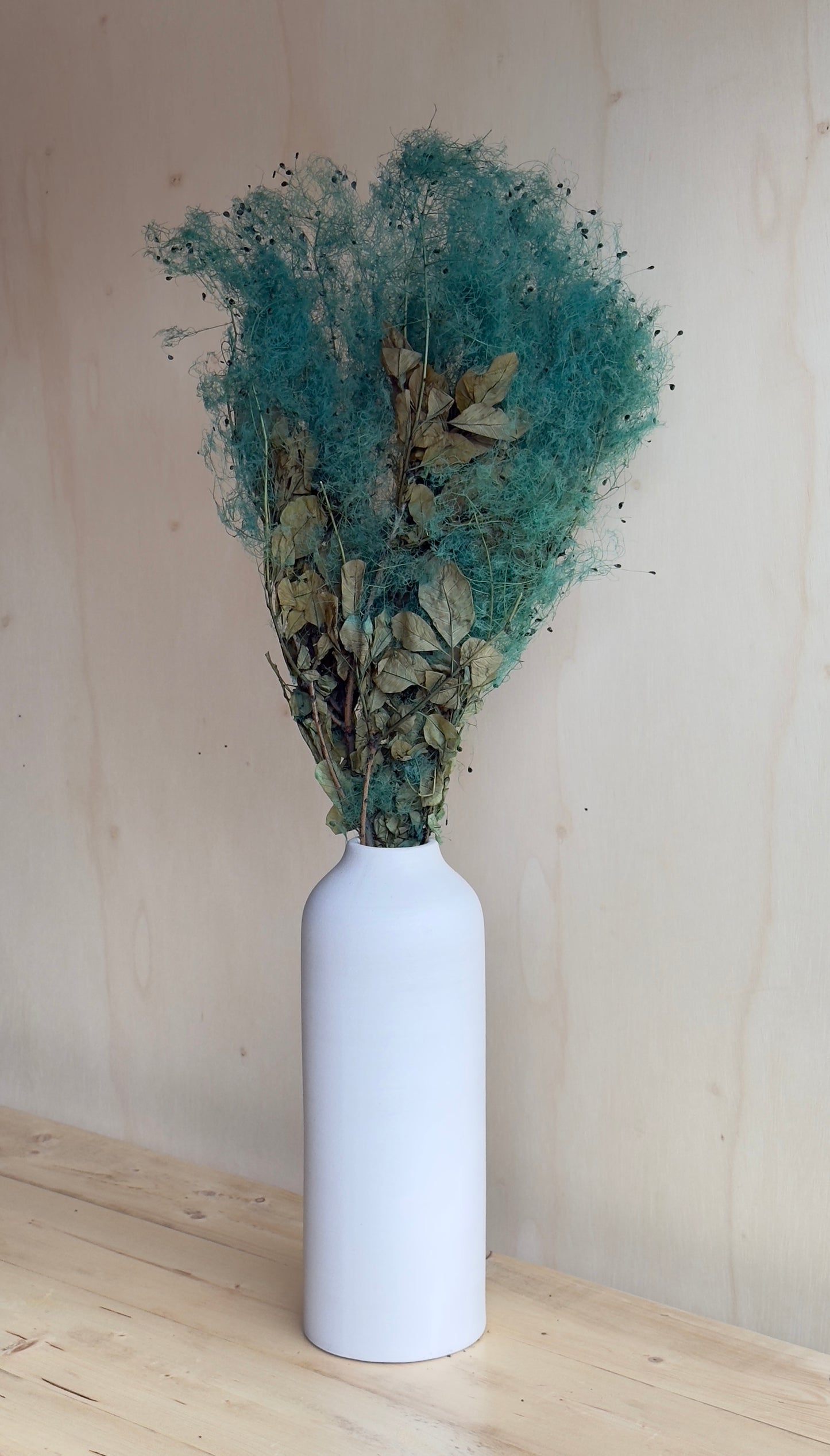 Preserved Smoke Bush - Teal