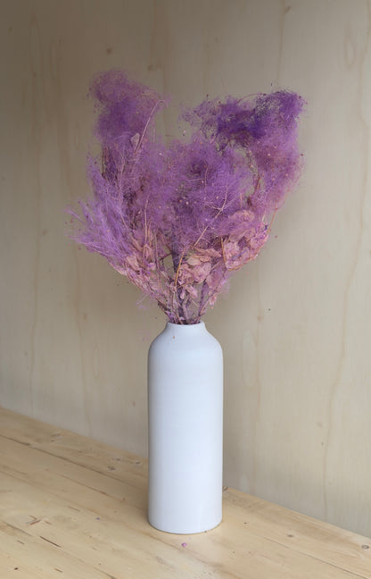 Preserved Smoke Bush - Purple Magenta