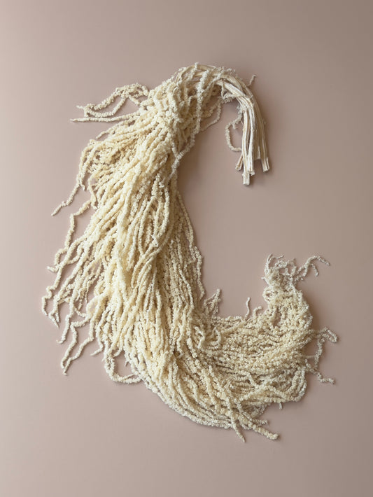 Hanging Amaranthus - Soft White/Ivory