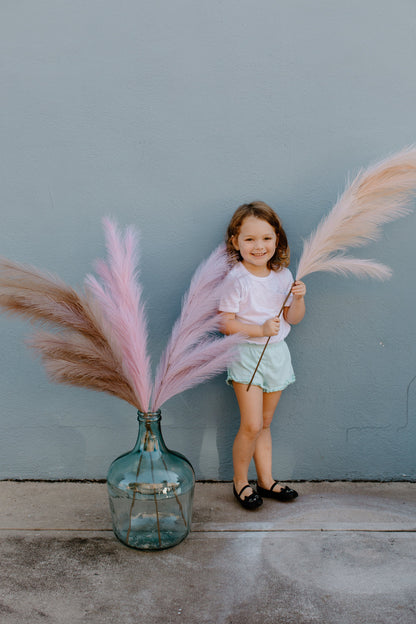 Large Faux Pampas Grass Artificial - Unicorn Combo