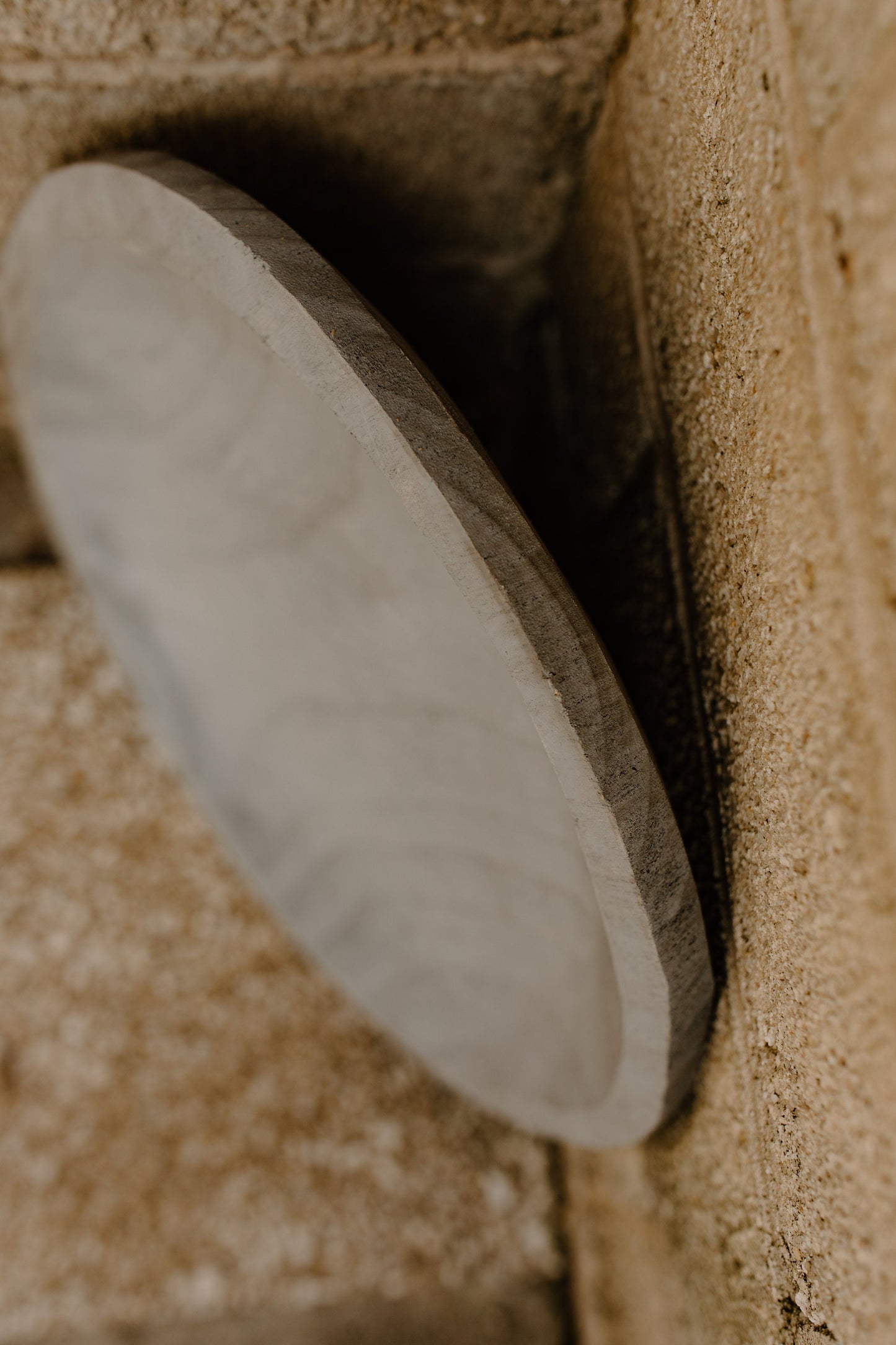 Grey Paulownia Wood Tray