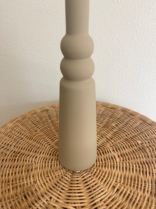 Thin Taupe Retro Vase - alternate
