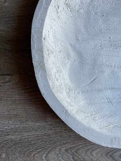 Grey Paulownia Wood Tray
